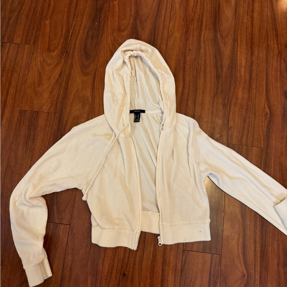 ribbed zip up